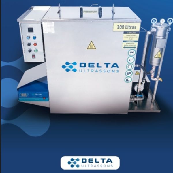 Delta-ultrassom - limpeza peças metálicas na intermach
